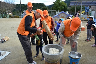 餅つき